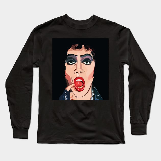 Frank n Furter Long Sleeve T-Shirt by PulsePeople